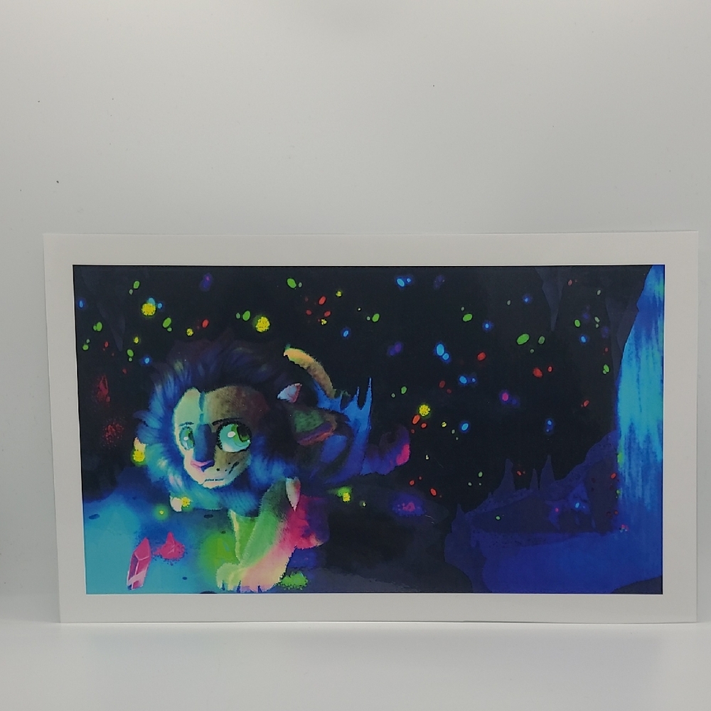 Original Art Prints - Midnight Manticore - Picture 2 of 4